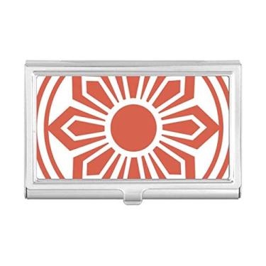 Imagem de Carteira de bolso com estampa tradicional chinesa de flor vermelha chinesa