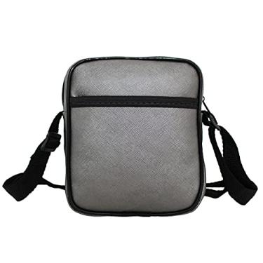 Imagem de Shoulder Bag Transversal Mini Bolsa Pochete Prata Importada