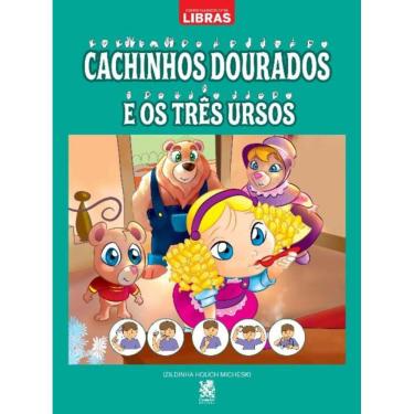 Imagem de Contos Clássicos Em Libras - Cachinhos Dourados e Os Três