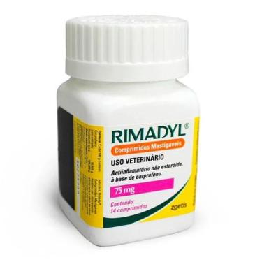 Imagem de Rimadyl Anti-Inflamatório Caes 75Mg C/14 Comprimidos - Zoetis