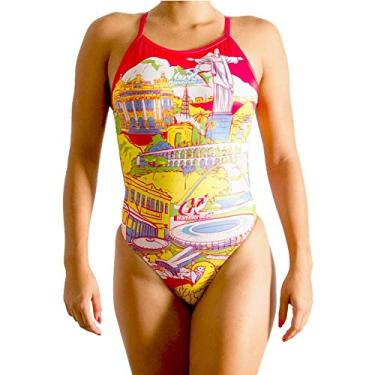 Imagem de Maiô Duramax Flyback - Wds Rio De Janeiro Hammerhead Mulheres Rosa 26 / M-M