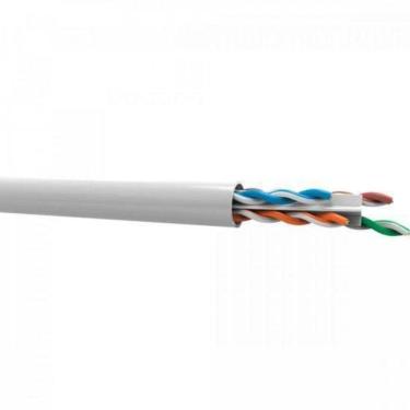 Imagem de Cabo De Rede Cat6 Cmx Caixa Com 305M Branco