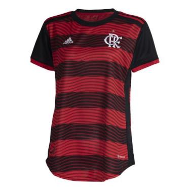 Imagem de Camisa 1 Cr Flamengo 22/23 Feminina - Adidas