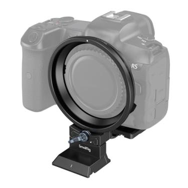 Imagem de SmallRig Placa de montagem de colarinho rotativo para câmera Canon R5/R5C/R6/R6 Mark II, suporte giratório de 90° que suporta disparo horizontal e vertical, para Arca-Type e para placa Manfrotto RC2 -