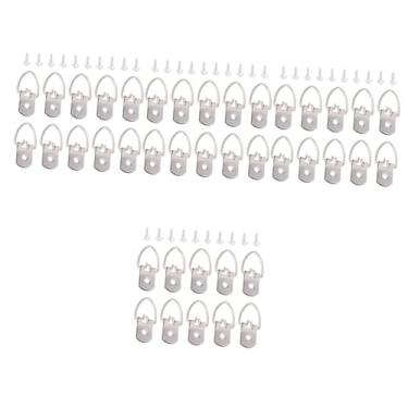 Imagem de Veemoon 4 Conjuntos Gancho Do Painel Traseiro De Furo Único Kit De Fotos Penduradas Gancho Para Pendurar Fotos Ganchos Pendurados Cabide De Lona Liga Montagem Na Parede Ferro Forjado