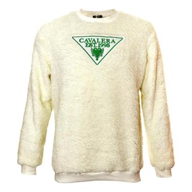 Imagem de Moletom Cavalera Polar Sign Off White Masculino-Masculino