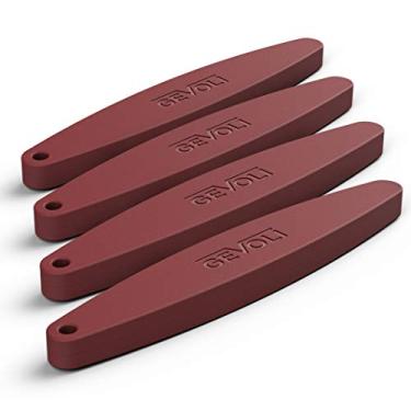 Imagem de Gevoli Pesos Sous Vide, pacote com 4 (à prova de manchas) pesos de saco de imersão – melhor submersão de alimentos versus prateleiras – silicone seguro de grau alimentício livre de BPA