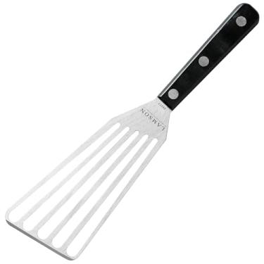 Imagem de Lamson Espátula de chef de 7,6 cm x 15,2 cm com alça Noir ultra durável - mão direita
