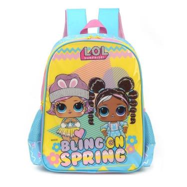 Imagem de Mochila Escolar Luxcel Lol 37981 - Feminino-Feminino