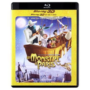 Imagem de Un Monstre à Paris - Combo Blu-ray 3D active + DVD