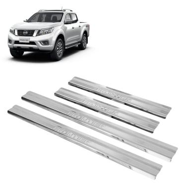 Imagem de Soleira aço inox 4 portas  brasikar frontier 2018