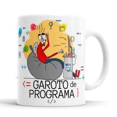 Imagem de Caneca Garoto De Programa Programador - Elicomics