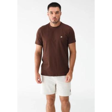 Imagem de Camiseta Aéropostale Regular Básica Logo A87 Coton Masculina - Aeropos