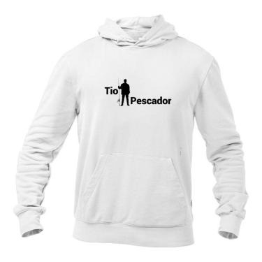 Imagem de Moletom Masculino Forrado com Capuz Pescaria Tio Pescador-Masculino