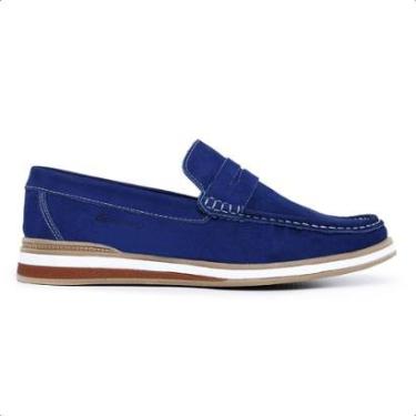 Imagem de Sapato Mocassim Masculino de Couro Schiareli 2024 Casual Dockside-Masculino