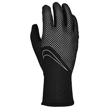 Imagem de Nike Luvas de Corrida Femininas 360 Esfera Preta, Média