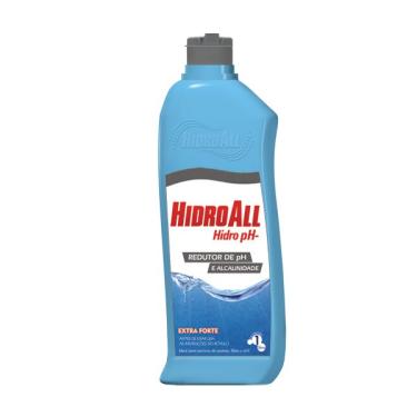 Imagem de Redutor de  pH e Alcalinidade Hidro pH- Hidroall 1 Litro