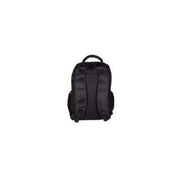 Imagem de Mochila Para Notebook Executiva Yepp Leon Com Cabo Aco Preta, Preto, 3