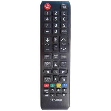 Imagem de Controle Remoto TV Samsung Smart Hub Sky-8008 - skylink