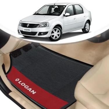 Imagem de Jogo 4 Tapetes De Carro Renault Logan Automotivo Personalizado - LM MA