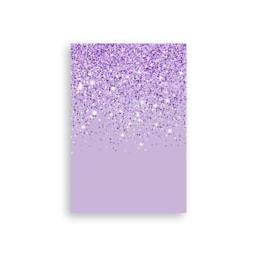 Imagem de Painel De Festa Vertical 1,50 x 2,20 - Efeito Glitter Lilás Caindo 016