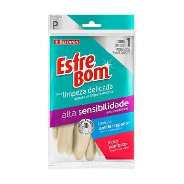 Imagem de Luva Limpeza Delicada P Latex Esfrebom, U