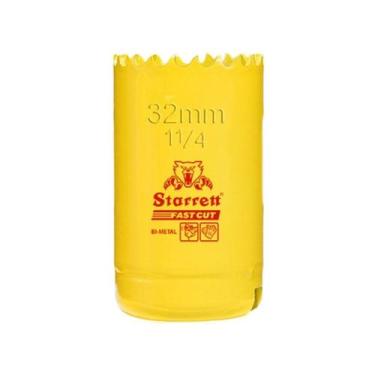 Imagem de Serra Copo Bimetal 32mm (1.1/4'') Starrett, Amarelo