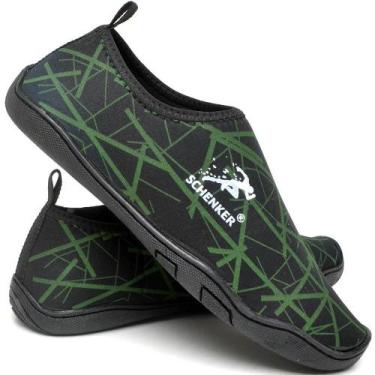 Imagem de Sapatilha Aquática Masculina Antiderrapante Elástico Esporte - Polo Bl