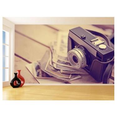 Imagem de Papel De Parede Arte Fotografia Máquina Antiga 3,5M Tra63 - Você Decor