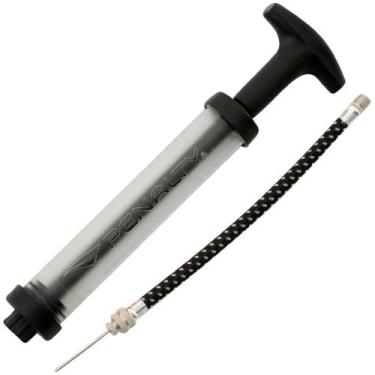 Imagem de Bomba de Ar Encher Bola Futebol Volei Bicicleta Dupla Ação - Penalty