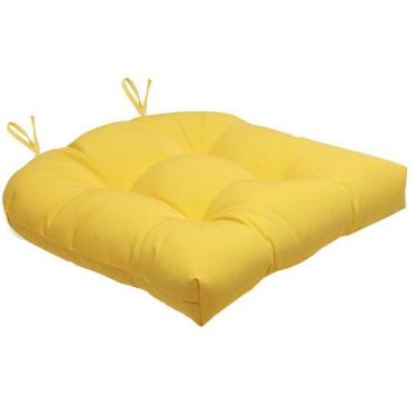 Imagem de Almofada Para Cadeira Futton Solid 40x40cm - FASTLAR, *Amarelo
