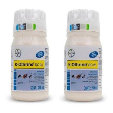 Imagem de 2 K-othrine Sc 250ml - Contra Baratas, Insetos E Escorpião - Bayer