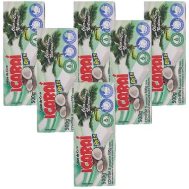 Imagem de Kit 6 Semorin Icaraí Sabão Para Roupas 5x100g Atacado