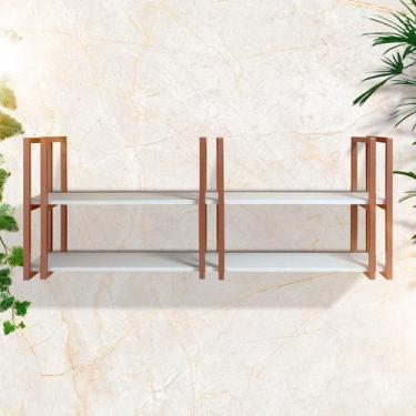 Imagem de Prateleira Industrial Moderna elegante  - Metal Decore, Rose Gold