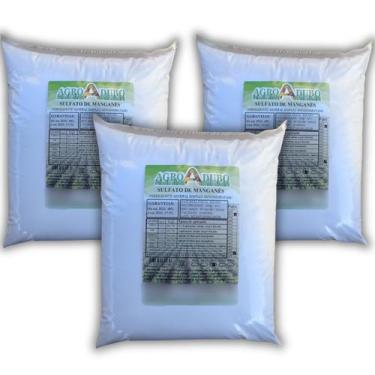 Imagem de Fertilizante Sulfato De Manganês 15kg Adubo Ferti Hidroponia - AGROADU