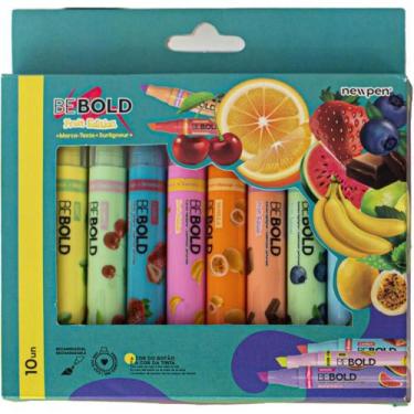 Imagem de Caneta Marca Texto Bebold Fruits C/10 Cheirinhos - Newpen