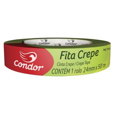Imagem de Fita Crepe Adesiva 24mmx50m 1024 Condor