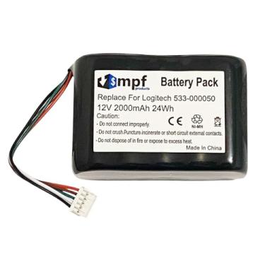 Imagem de MPF Products Substituição de bateria 533-000050 NT210AAHCB10YMXZ HRMR15/51 compatível com Logitech Squeezebox Radio X-R0001 930-000097 930-000101 930-000129 830-000080 830-000080 830-000101 0-0000 070