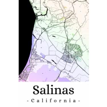 Imagem de Salinas California: Your city, your region, your home! | Composition Notebook 6x9 blank 120 pages