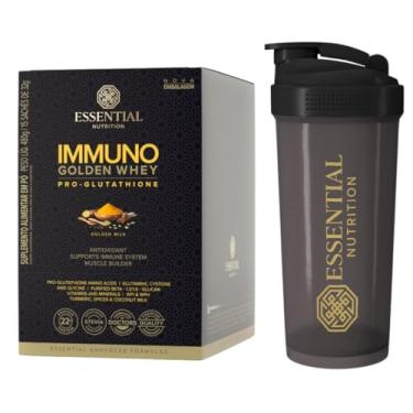 Imagem de Immuno Whey Essential Box + Coqueteleira Oficial (15 Sachês, Golden Milk)