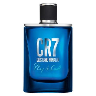 Imagem de Cristiano Ronaldo CR7 Play It Cool - mistura cítricos brilhantes e notas aromáticas de fougere - fresco, revigorante e sensual - leve o suficiente para uso diário - Fragrância masculina - Spray EDT de
