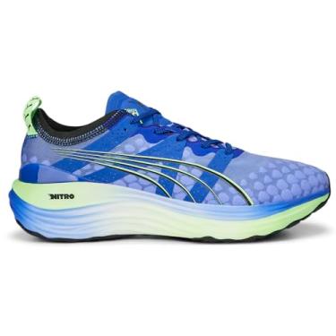Imagem de Puma Tênis de corrida masculino Foreverrun Nitro - Azul, Cinza: azul, 43