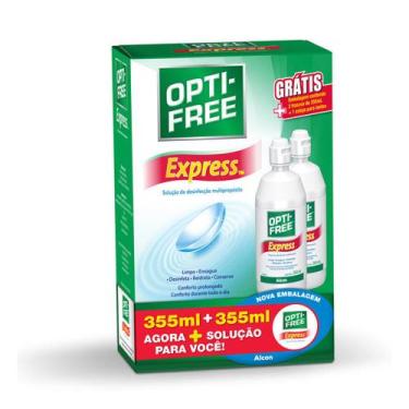 Imagem de Opti Free Express Solução Multiuso para Lentes de Contato 2 Frascos de