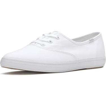Imagem de Keds Tênis feminino Champion Point Low Fashion, Tela branca, 34