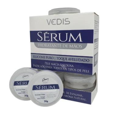 Imagem de Kit 12 Sérum Hidratante De Mãos Toque Aveludado 30G - Vedis