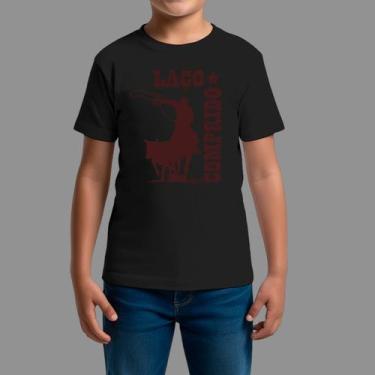 Imagem de Camisetas infanto juvenil Country Casual Moda Country Manga Curta Gola
