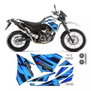 Imagem de Adesivos Yamaha Xt 660r 2015/2018 Faixa Lateral Kx 019 - Resitank