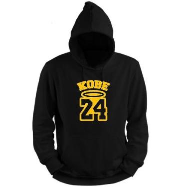 Imagem de Blusa Moletom Capuz Basquete Kobe 24 Mamba Basketball - Loja White Mam