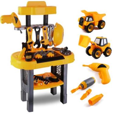 Imagem de Conjunto de Bancada de Trabalho TOMLEON para Bebês - Com Ferramentas e