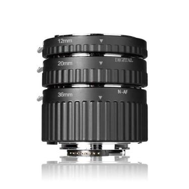 Imagem de Conjunto de Tubos de Extensão Macro Mcoplus N-PA para Nikon DSLR - Met